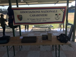 Foto della gara di tiro al piattello del 3 luglio 2022 presso il T.A.V. dei Bridi
